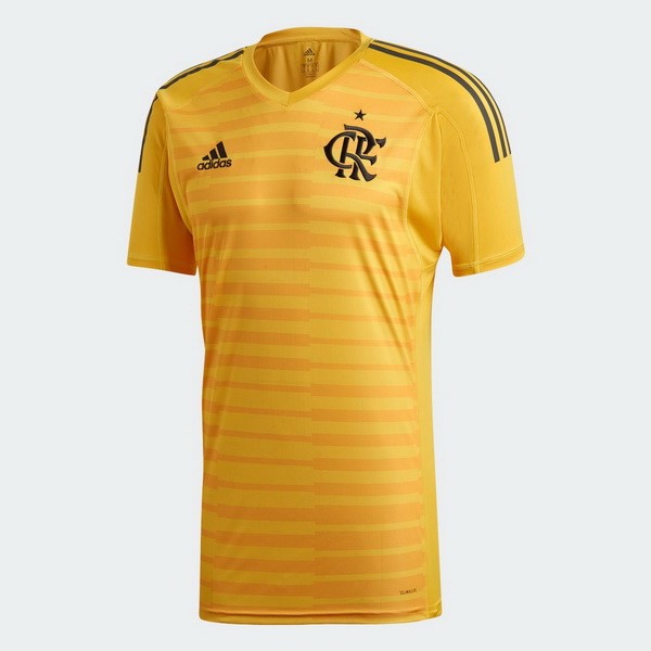 Maillot Football Flamengo Gardien 2018-19 Jaune